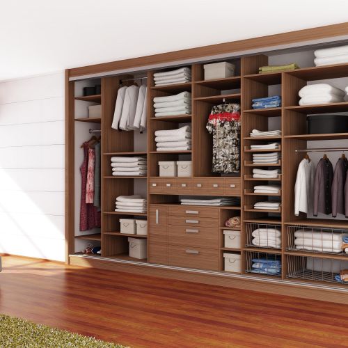 Dobrze zaprojektowane szafy i garderoby