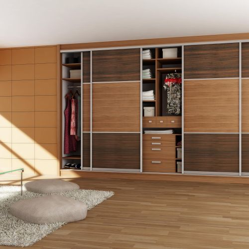 Dobrze zaprojektowane szafy i garderoby