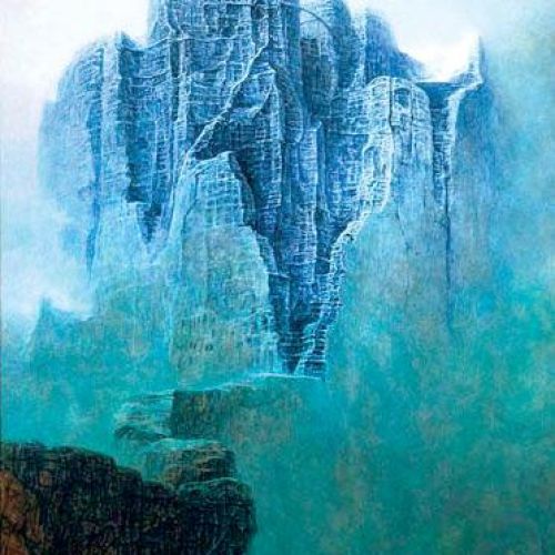 Zdzisław Beksiński Bez tytułu, własność prywatna