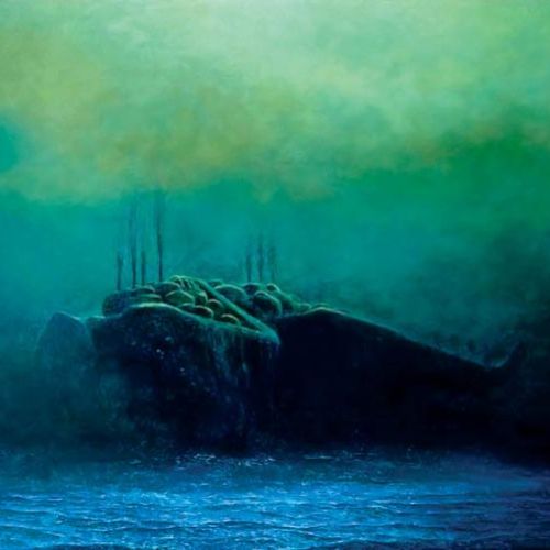Zdzisław Beksiński Bez tytułu, własność prywatna