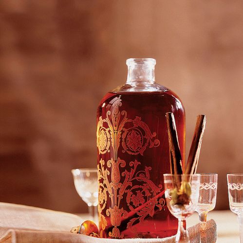 Ze szkła trawionego. Do wódeczki