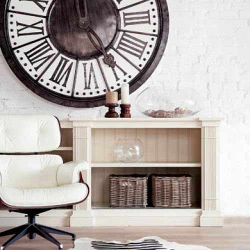 Zegar prosto z kolejowego dworca. Aranżacja ALMIDECOR