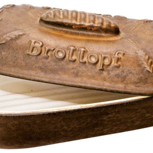 Żeliwny pojemnik na chleb, lata 20.?30. XX w., MUZEUM CHLEBA W RADZIONKOWIE, fot. TIMEMACHINE