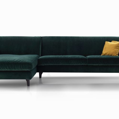 Zielona sofa z kolekcji Nobonobo