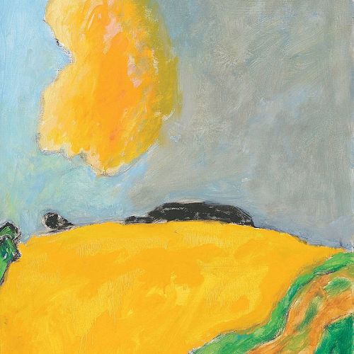 Żółta chmura , 1982 r. Krakowski kopista