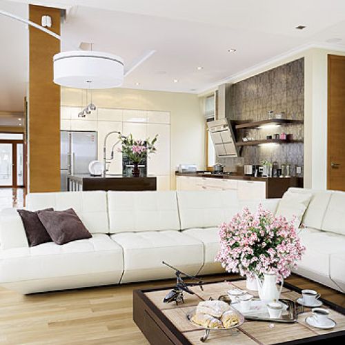 Dom urządzony w stylu art deco