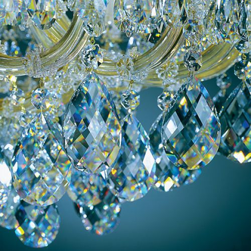 Żyrandol marki Preciosa. Kryształowe żyrandole od Preciosy