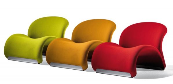 Le chat - fotele projektu Pierre a Paulin.