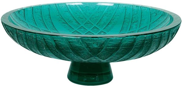 Nefrytowa, manufaktura Daum Frères, ok. 1930 r., Nancy