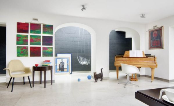 Modernistyczny salon