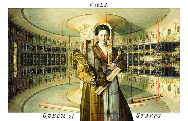 Chris Leech, tarot Szekspira, Królowa Buław