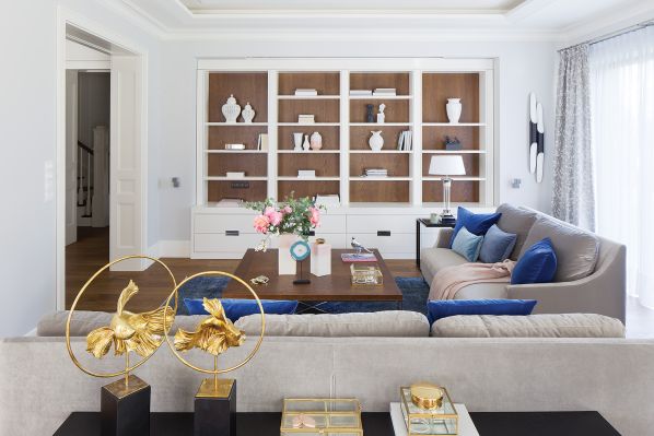 klasyczne i przytulnie mieszkanie w stylu hamptons