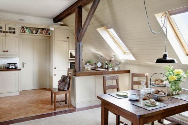 Jadalniany kącik to ulubione miejsce gospodyni.