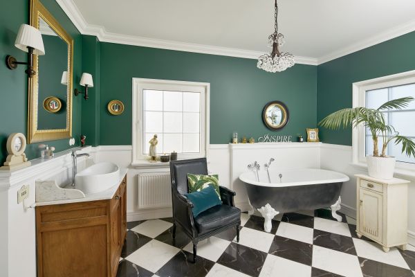 łazienki retro zdjęcia