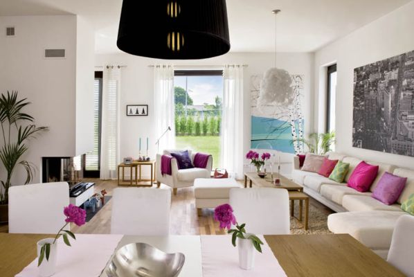 Najpiękniejsza jest biel otulona kolorem.