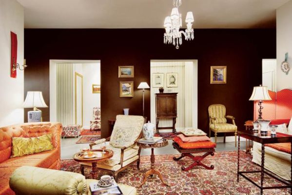 Salon wypełniony wzorami. Magia wzorów