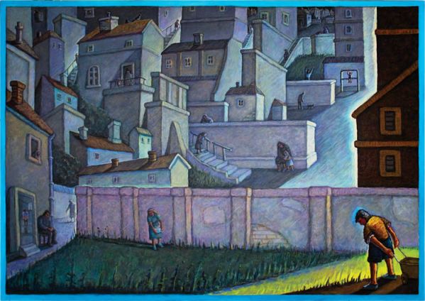 Andrzej Podkański, z cyklu Podwórka