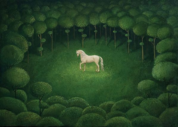 Malwina de Brade Biały koń. Malwina de Brade - malowane baśnie