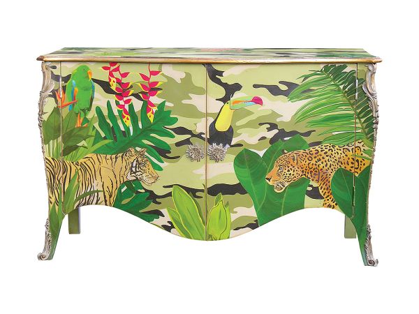 Komoda a la Ludwik XV, Moissonnier. Trendy z targów