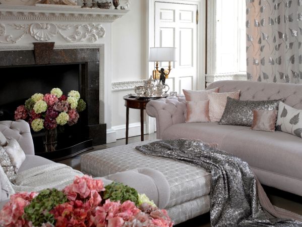 Tkaniny z kolekcji Voyage Couture. Do kupienia w Home Sweet Home.