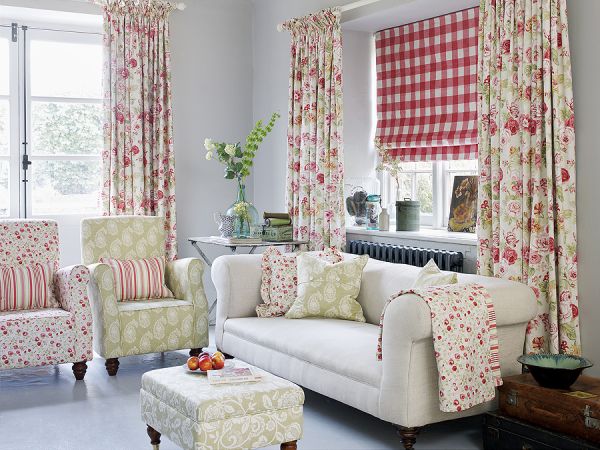 Wszystkie tkaniny z kolekcji Genevieve: różne, a do siebie pasują. Bawełna drukowana, Clarke Clarke