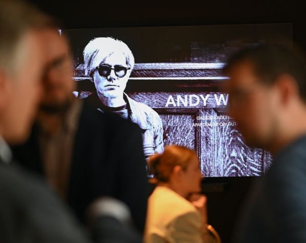 dzieło Andy’ego Warhola na wystawie w Archicom Collection Gallery