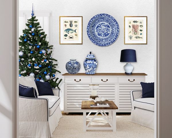 prezent w stylu hampton