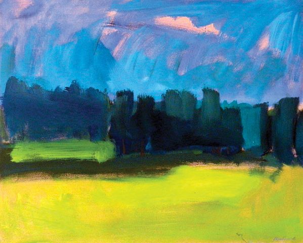 Obraz Agaty Kaczuk-Jagielnik. Oczarowana pejzażami