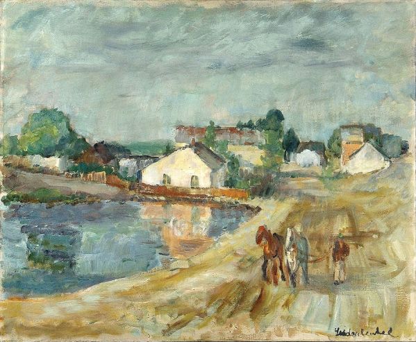 Efraim i Menasze Seidenbeutlowie Pejzaż