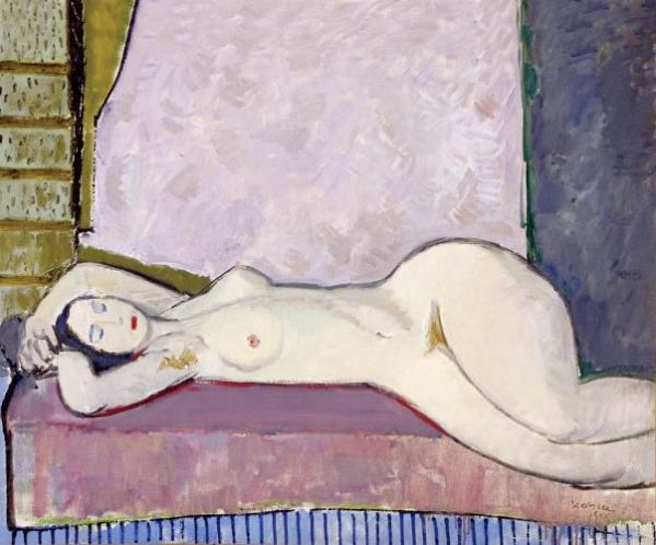 Aleksander Kobzdej Akt , 1955 r., własność prywatna, fot. Gaga Galeria.