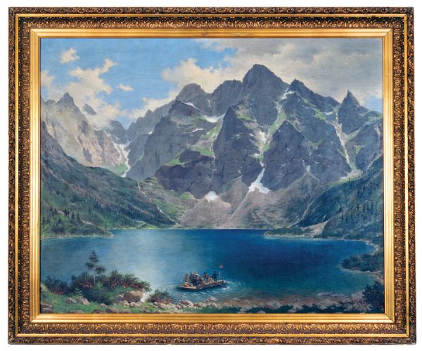 Walery Eljasz-Radzikowski Morskie Oko , 1881 r.