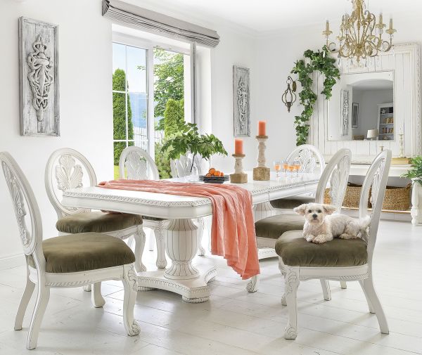 jak urządzić przytulny biały dom