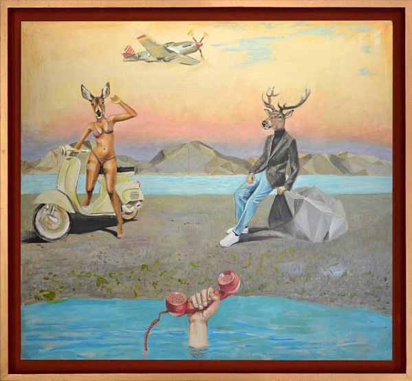 Wystawa Lecha Batora w galerii Polish Art and Design w Pałacu w Jabłonnie