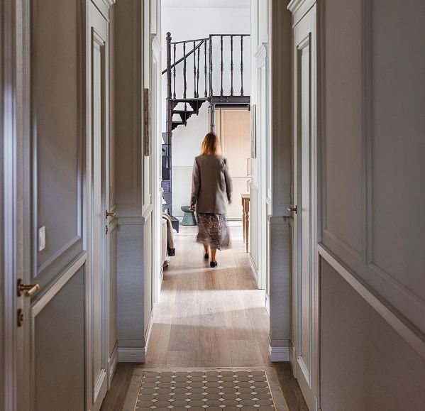 mieszkanie urządzone w dawnym browarze