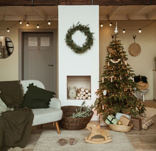 prezent w stylu rustykalnym