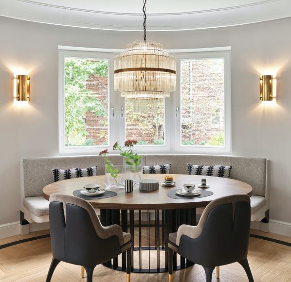 wnętrza modernistycznej willi