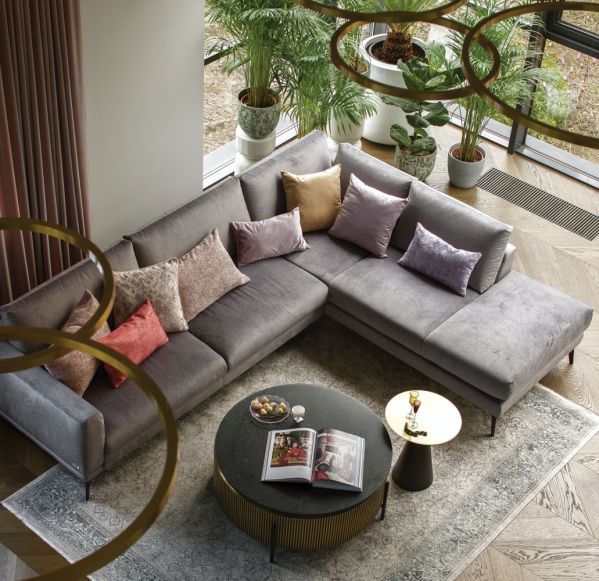 wnętrza w stylu modern classic z elementami art deco