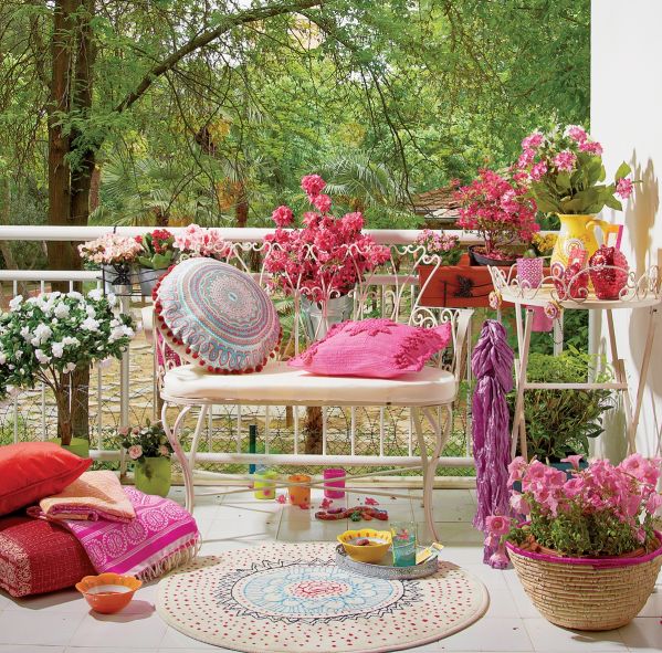 długo kwitnące kwiaty na balkon i taras