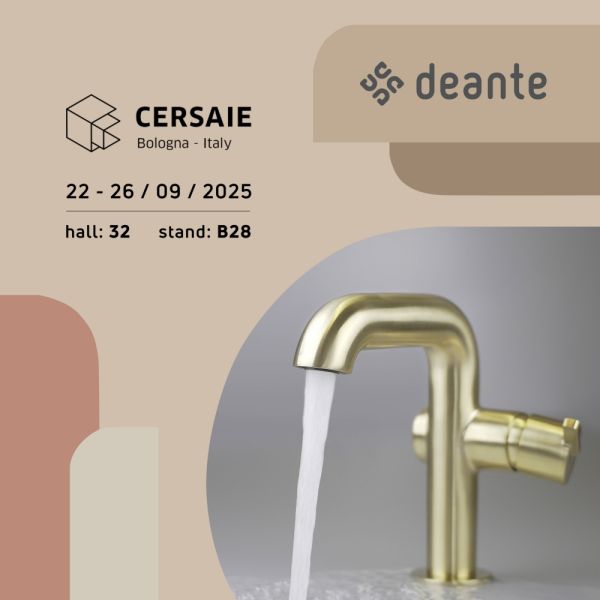 Deante i Deante Design Studio na Cersaie w Bolonii