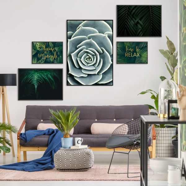 Domowa galeria plakatu, czyli szybki sposób na to,  jak nadać wnętrzu wyjątkowego charakteru