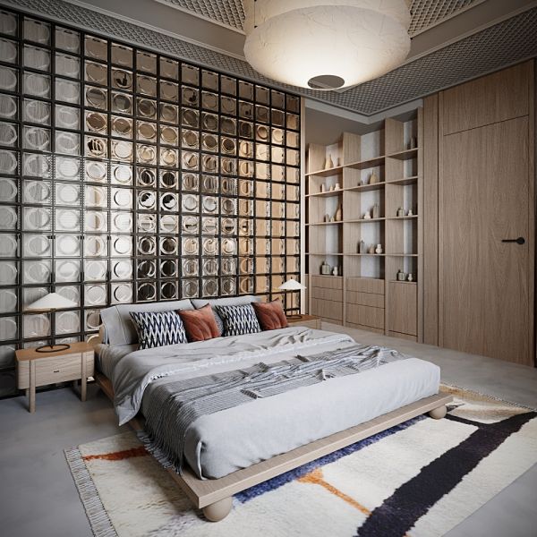 eklektyczne wnętrze pełne kontrastów