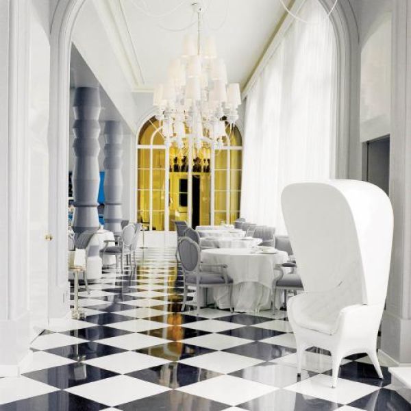 Jaime Hayon Madrycka restauracja La Terraza del Casino.