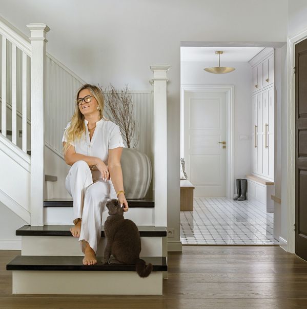 dom w stylu modern country