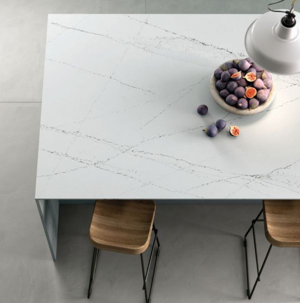 konglomeraty i spieki kwarcowe w kuchni i łazience