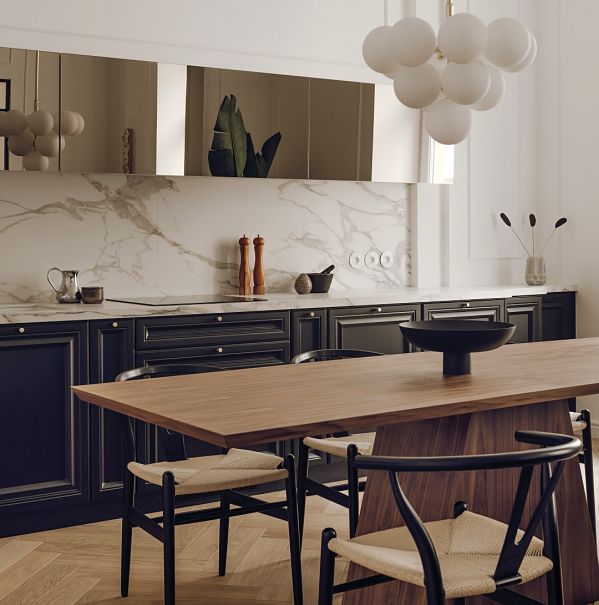 eklektyczny apartament w kamienicy