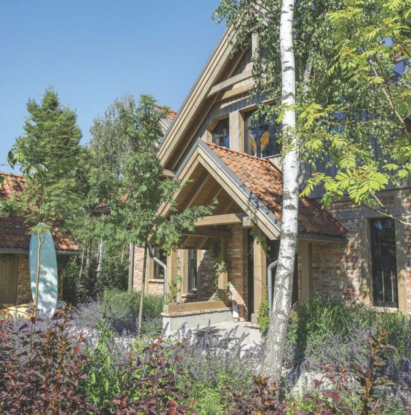 dom z widokiem na mazurskie jezioro