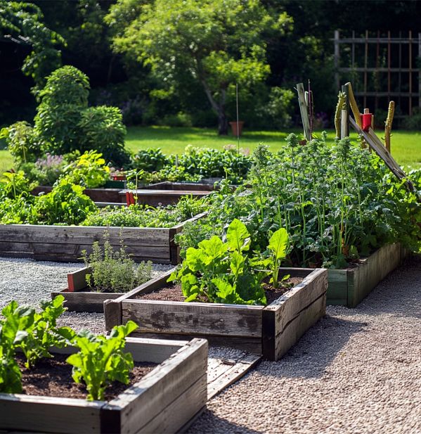 jak zaplanować ogród warzywny