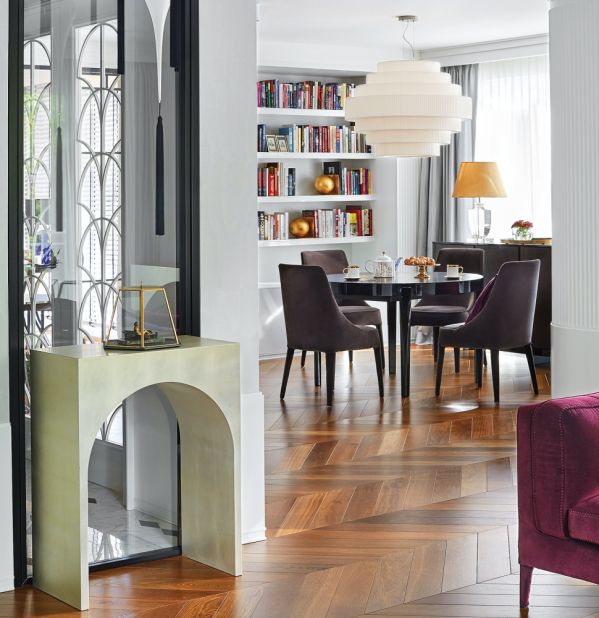 mieszkanie styl art deco