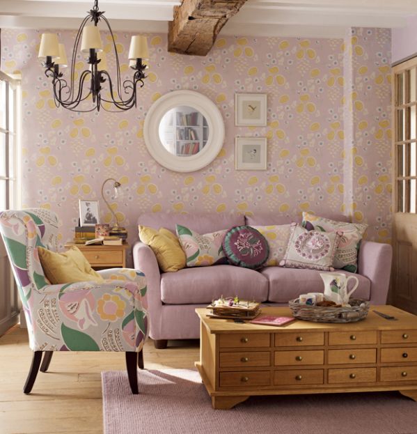 romantyczne wnętrze aranżacja