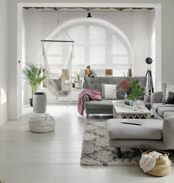 salon w stylu skandynawskim